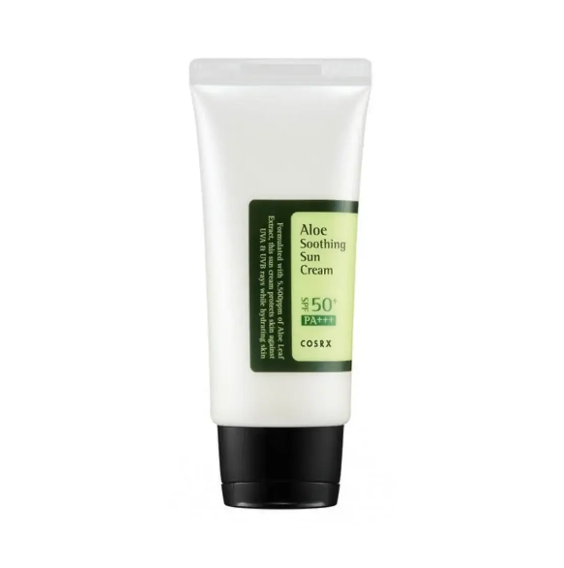 Best Korean skincare suncream- COSRX Aloe Soothing Sun Cream SPF50+ PA+++