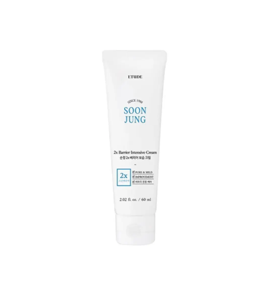 Best Korean skincare moisturising cream- Etude House Soon Jung 2x Barrier Intensive Cream